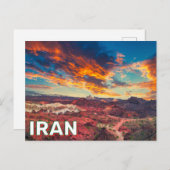 Sunset Over Iran ポストカード (正面/裏面)