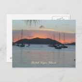 Sunset over JVD （タイトル） ポストカード (正面/裏面)