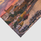 Sunset over Mahon harbor - Menorca, Spain 薄葉紙 (詳細)