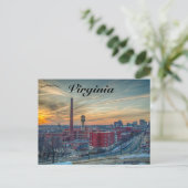 Sunset Over Richmond Virginia ポストカード (スタンド正面)