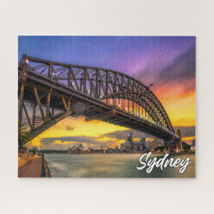 Sunset Over Sydney，オーストラリア ジグソーパズル