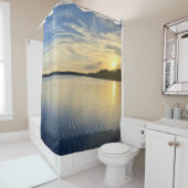 Sunset Over Wildcat Lake シャワーカーテン (インサイチュ)