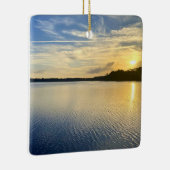 Sunset Over Wildcat Lake セラミックオーナメント (右)