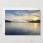 Sunset Over Wildcat Lake ノートカード (正面)