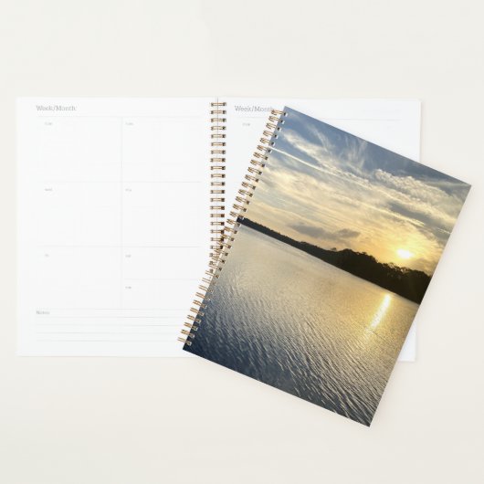 Sunset Over Wildcat Lake プランナー手帳 (ディスプレー)