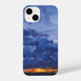 Sunset Painting Phone Case iPhone 14ケース