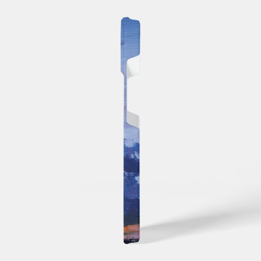 Sunset Painting Phone Case iPhoneケース (左側面)