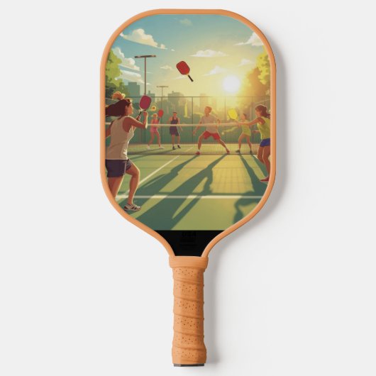 Sunset Pickleball Match Paddle ピックルボールラケット (正面)