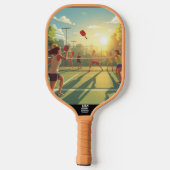 Sunset Pickleball Match Paddle ピックルボールラケット (裏面)