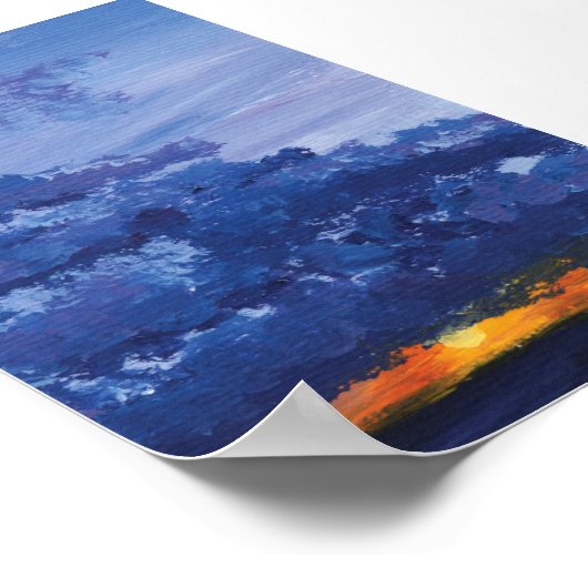 Sunset, Print, Value Poster Paper (Matte) ポスター (角)