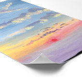 Sunset Print, Value Poster Paper (Matte) ポスター (角)