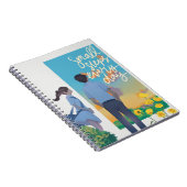 Sunset Promises – ノートブックのリアルなアニメアート ノートブック (右側)