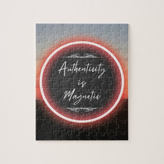 Sunset Quote ジグソーパズル (縦)