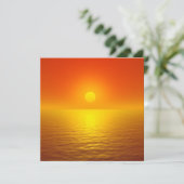 Sunset Reflection Stationery (スタンド正面)
