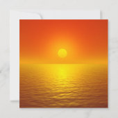 Sunset Reflection Stationery (裏面)