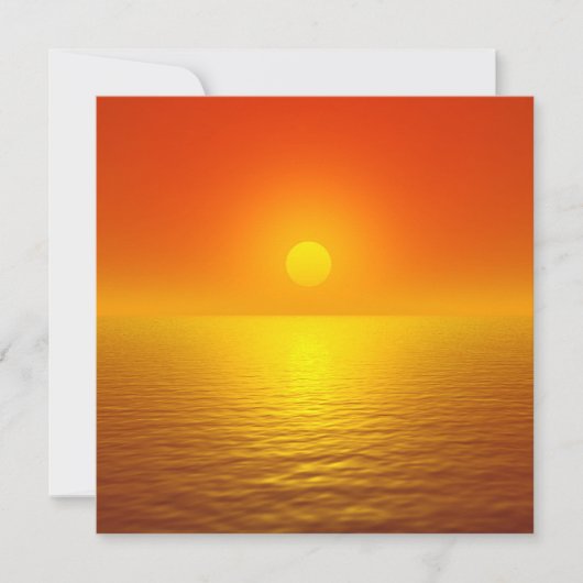 Sunset Reflection Stationery (正面)