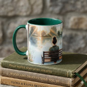 Sunset Reflections Lake Scene マグカップ