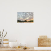 Sunset Reflections Waterscape Poster ポスター (キッチン)