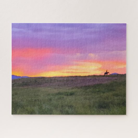 Sunset Ride Jigsaw Puzzle ジグソーパズル (横)