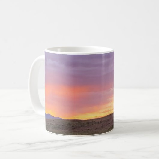 Sunset Ride Mug コーヒーマグカップ (正面左)