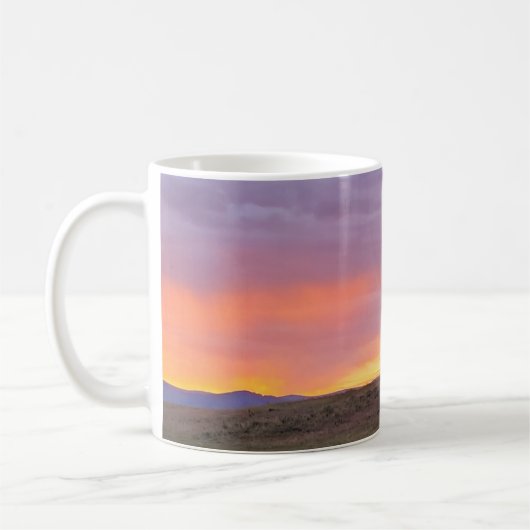 Sunset Ride Mug コーヒーマグカップ (左)