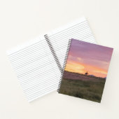 Sunset Ride Spiral Notebook ノートブック (内部)