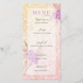 Sunset Rose blush sheer bow Bouquet (正面)