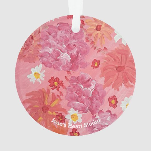 Sunset Rose Ornament オーナメント (裏面)