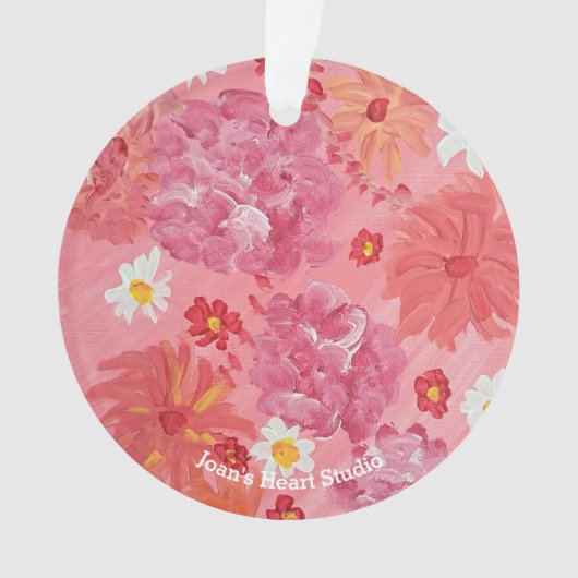 Sunset Rose Ornament オーナメント (正面)