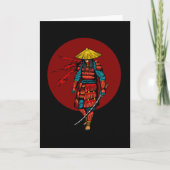 Sunset Samurai Warrior with Katana カード (正面)