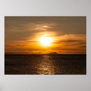 Sunset Seascapeの写真 ポスター