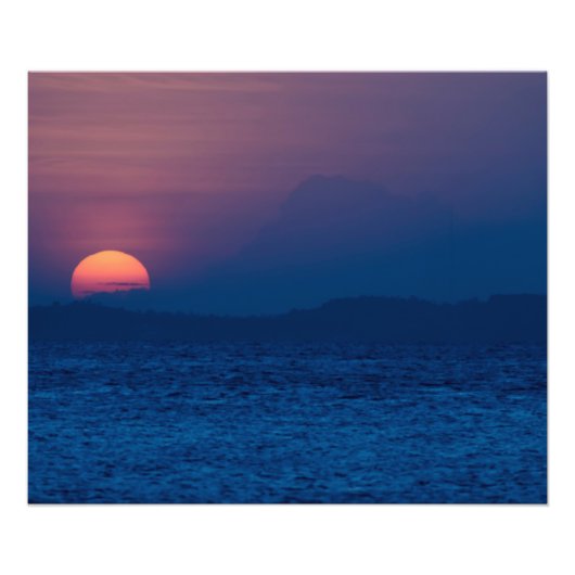 Sunset seen  フォトプリント            (正面)