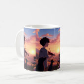 Sunset Serenade Mug コーヒーマグカップ (正面左)