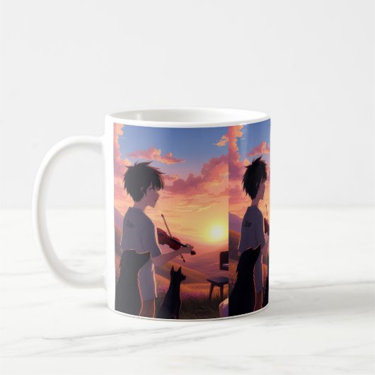Sunset Serenade Mug コーヒーマグカップ (左)