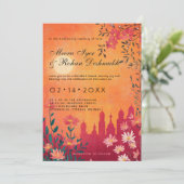 Sunset Serenade Wedding 招待状 (スタンド正面)