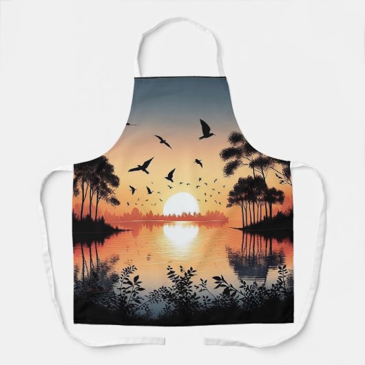 Sunset Serenity エプロン (正面)