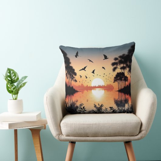 Sunset Serenity  クッション (椅子)