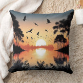 Sunset Serenity クッション (ブランケット)