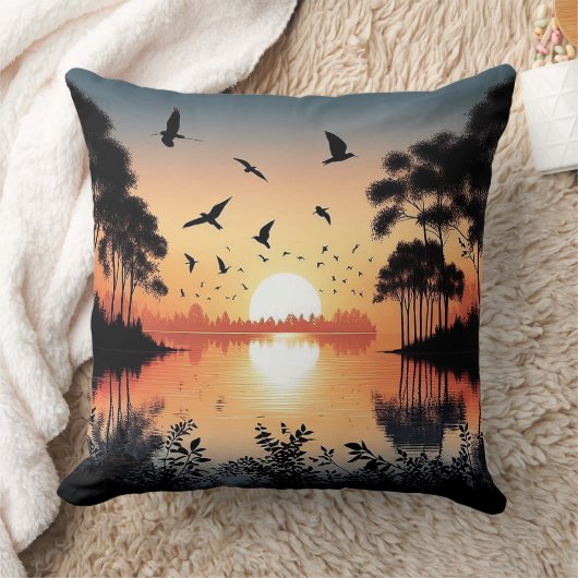 Sunset Serenity  クッション (ブランケット)