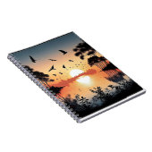 Sunset Serenity  ノートブック (右側)
