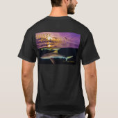 Sunset Shark Tシャツ (裏面)