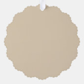 Sunset Shore オーナメントカード (裏面)