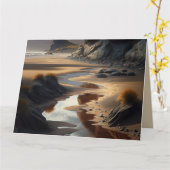 Sunset Shore カード (黄色い花)