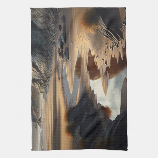 Sunset Shore キッチンタオル (縦)