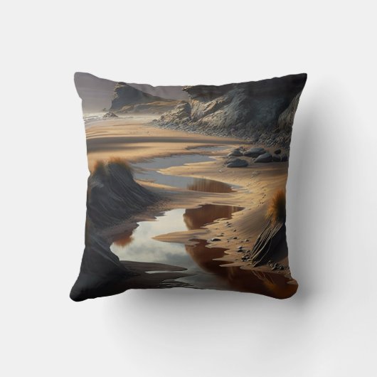 Sunset Shore クッション (裏面)