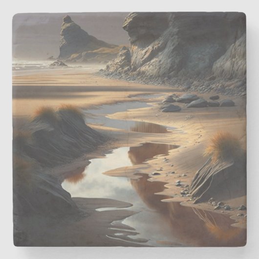 Sunset Shore ストーンコースター (正面)