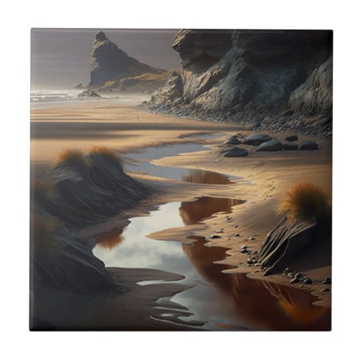 Sunset Shore タイル (正面)