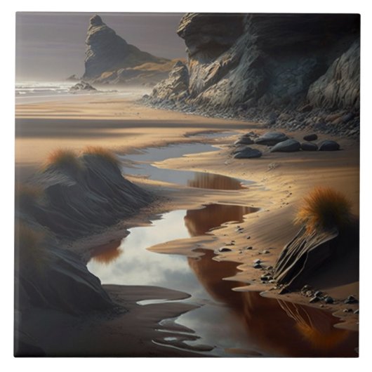 Sunset Shore タイル (正面)