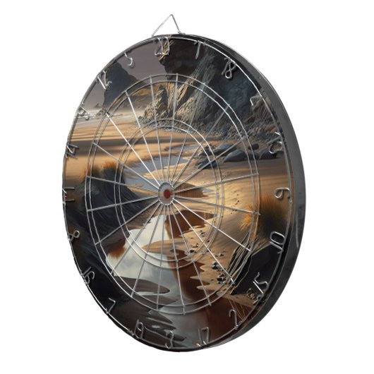 Sunset Shore ダーツボード (正面右)