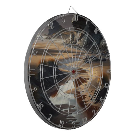 Sunset Shore ダーツボード (正面左)